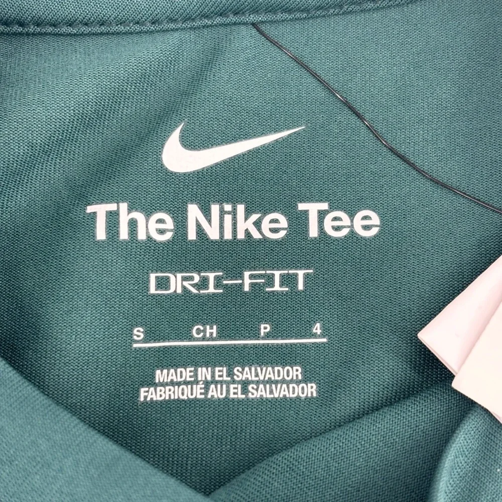 Nike Philadelphia Eagles Shirt Kids Size 4 Green Long Sleeve Dri-FIT NWT NFL